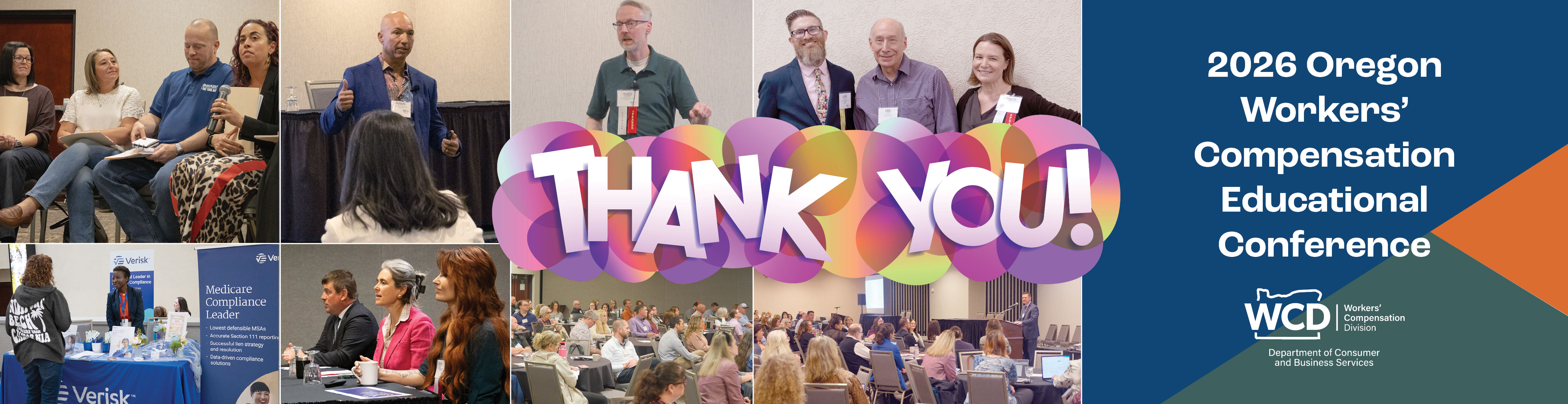 Thank you for joining us at the 2026 Oregon Workers’ Compensation Educational Conference.