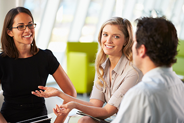 Diverse business group